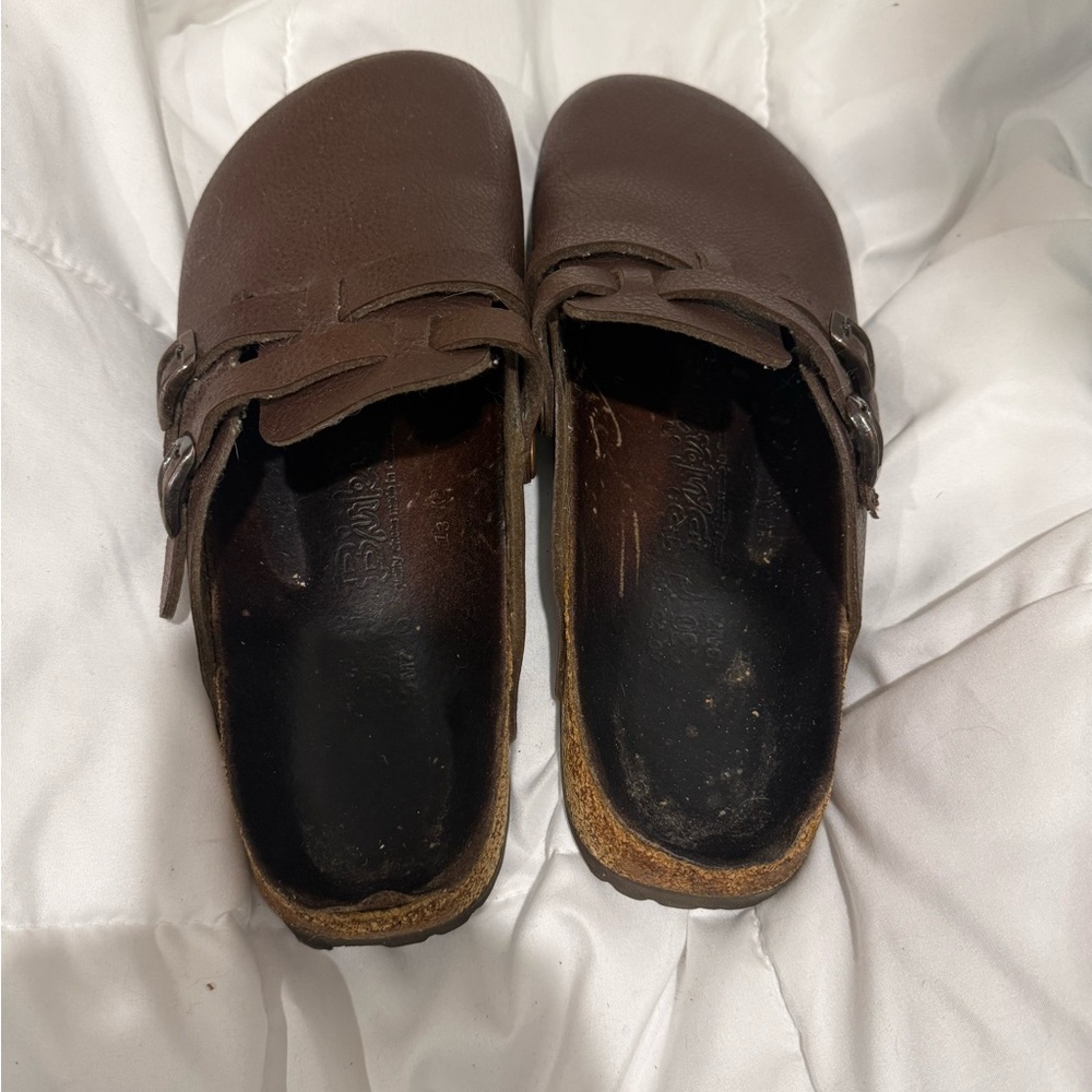 Birkenstock Brown Clogs